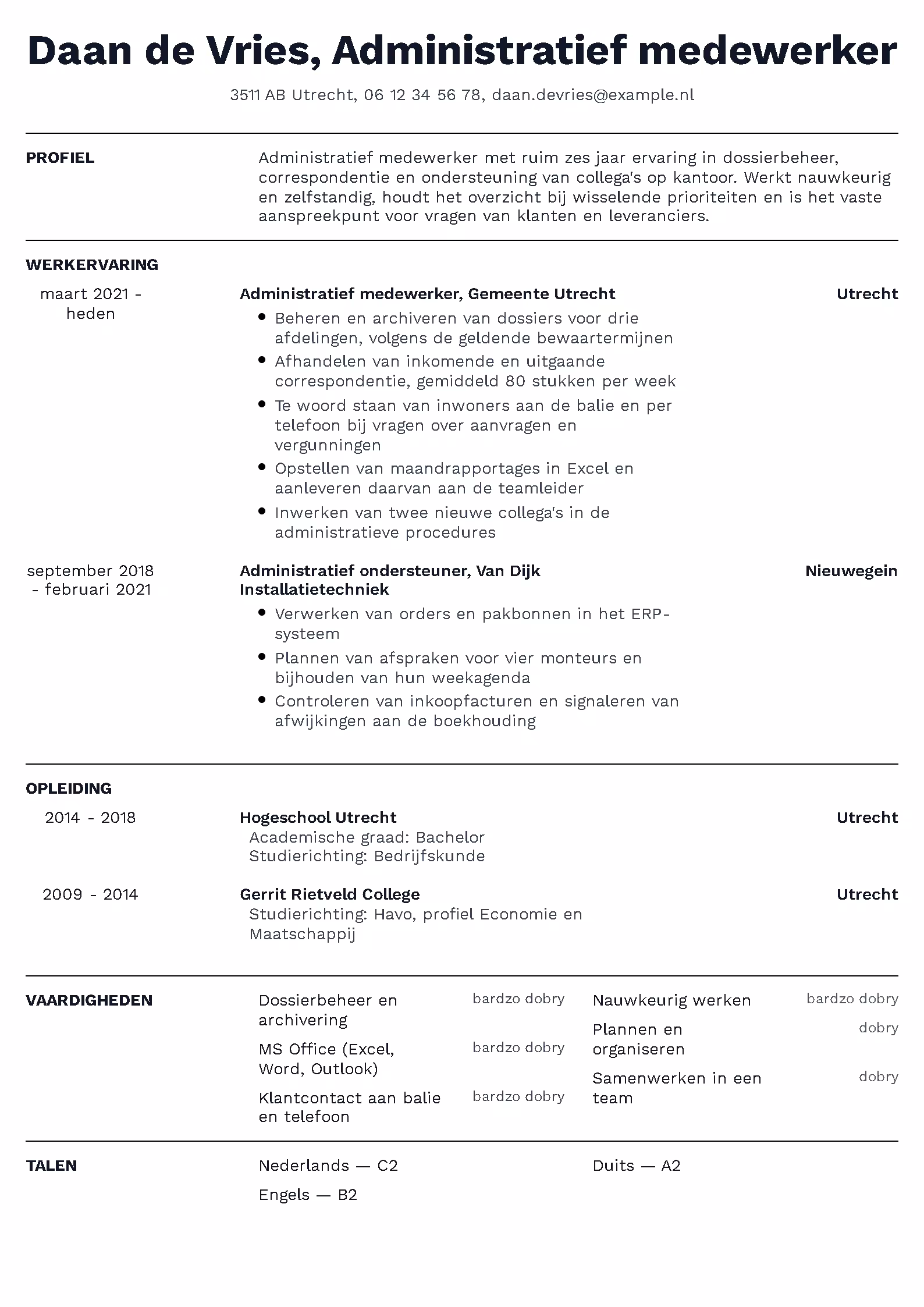 Overzichtelijk