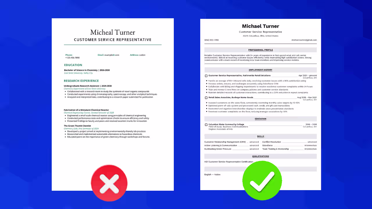 Create Resume
