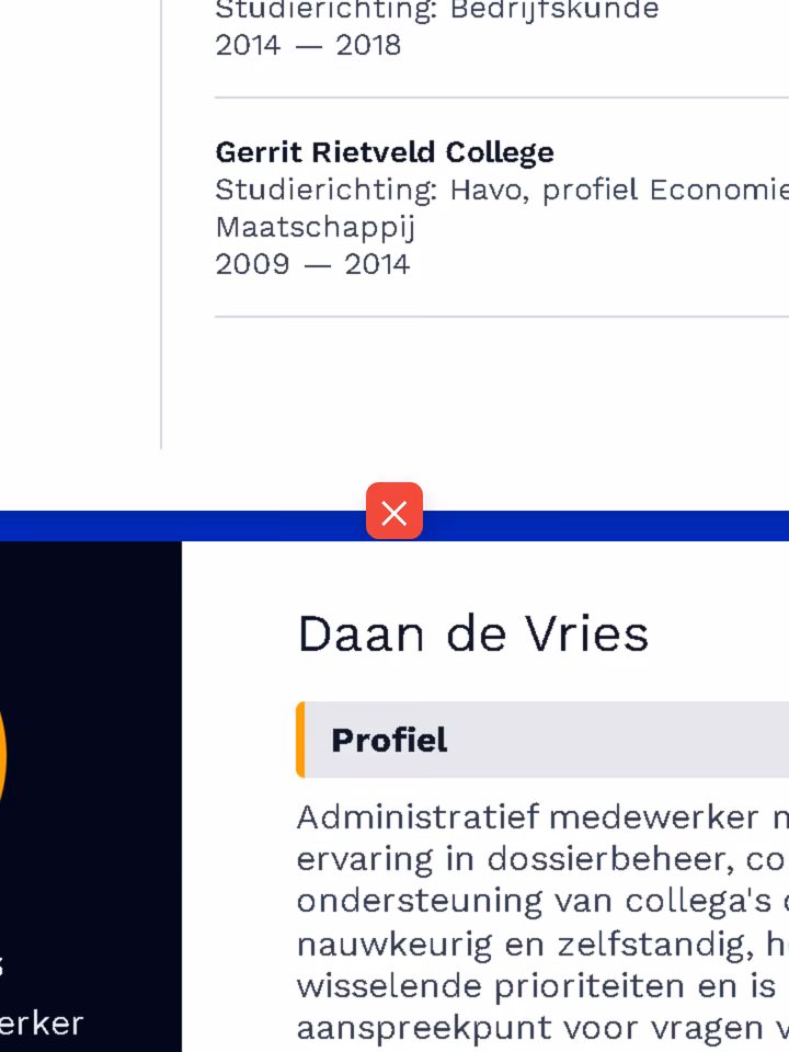 Cv-bouwer – verbeter oude documenten in een handomdraai